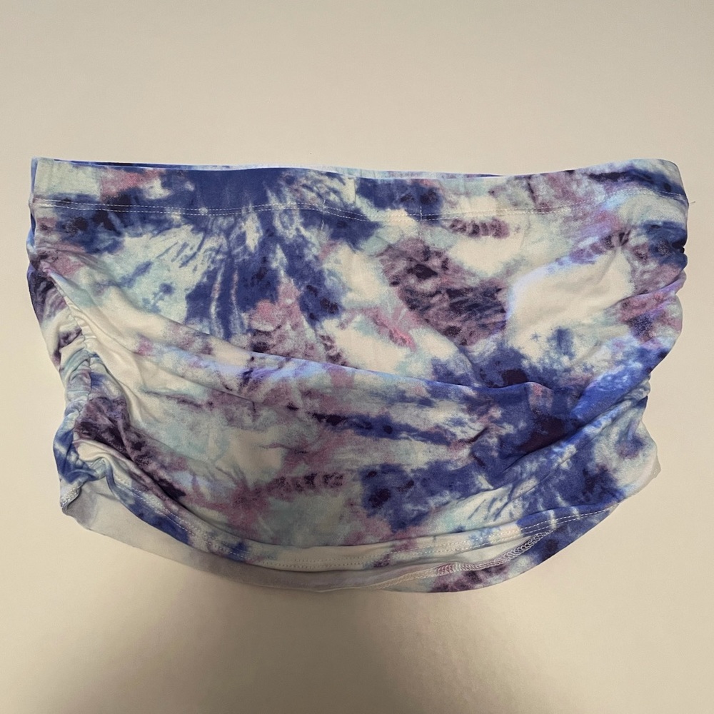 EUC Medium Almost Famous strapless top